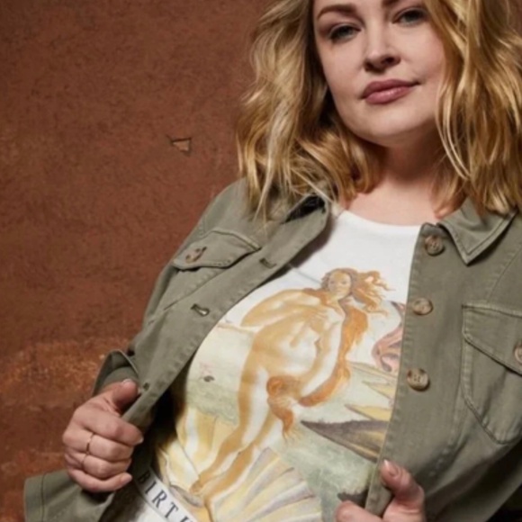 NWT Torrid Peplum Utility Jacket X1 - FITS LIKE SIZE 0X - Picture 3 of 10